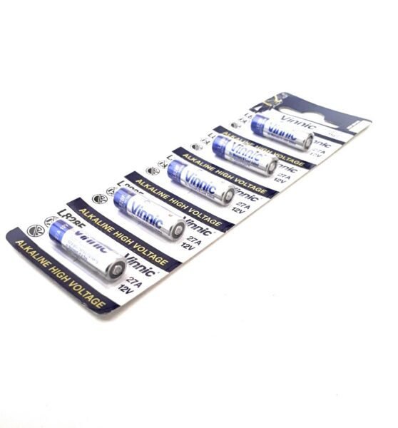 Blister 5 Pilas 27A Alcalina 12V L828f Vinnic