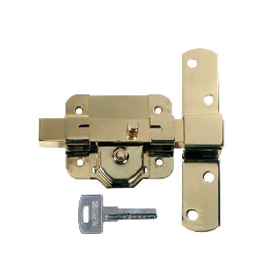 Cerrojo color oro llave/pulsador llave puntos