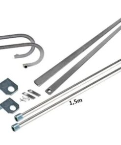 Kit Brazos Curvos telescópicos para puertas basculante contrapesadas