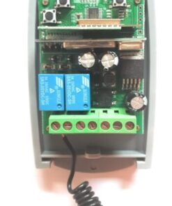 Kit radio receptor WIFI de 2 canales con 2 mandos de garaje 5