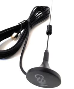 Antena para módulos receptores GSM con cable coaxial