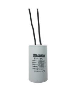 Condensador de arranque motor eléctrico puertas 16 micro faradios