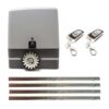 Kit motor corredera CARRERA 800KG con 4 metros cremallera acero 5