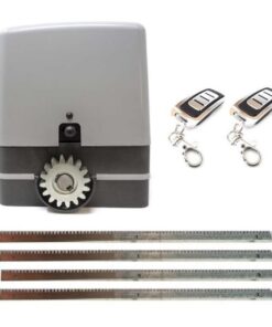Kit motor corredera CARRERA 800KG con 4 metros cremallera acero 5