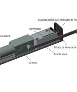 Motor para puerta peatonal automática SW100 4