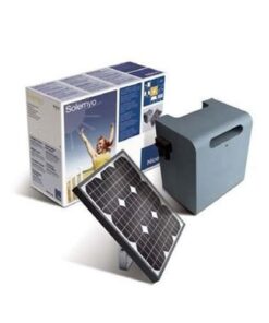 Kit placa solar alimentación motor puerta garaje NICE Solemyo