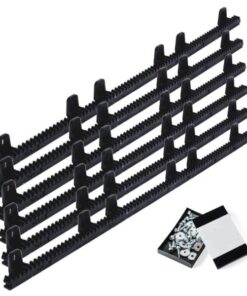 Pack 6 metros cremallera nylon motor corredera