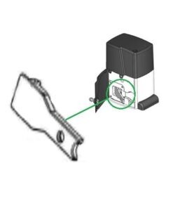 Palanca leva de metal para desbloqueo del motor para puerta corredera hidráulico. Compatible con los siguientes modelos