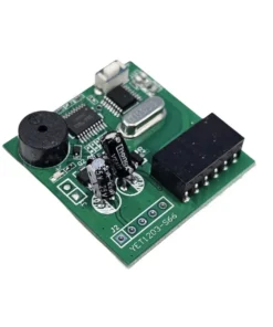 Receptor enchufable universal rolling code 433