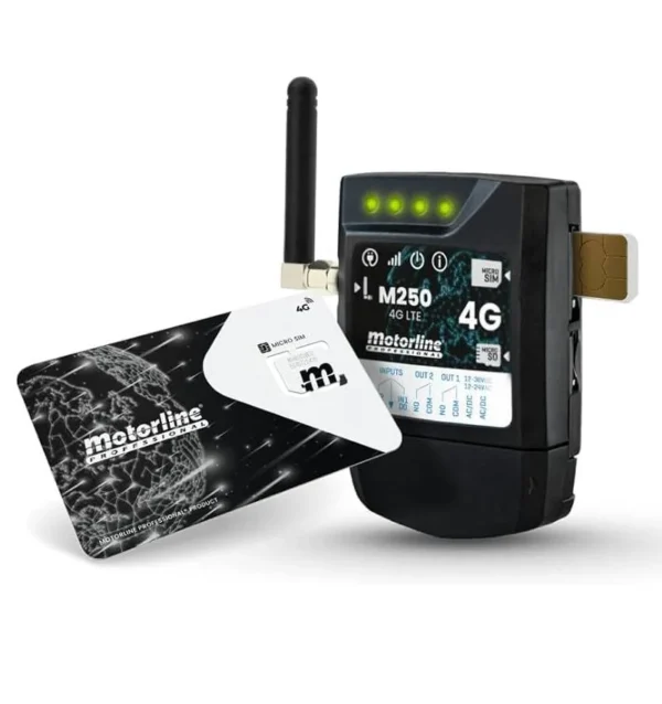 Receptor Motorline M250 GSM Bluetooth apertura Móvil App