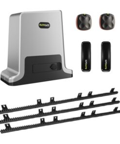 Kit motor puerta corredera 500kg -MATIKGATE RACE 500 230v con cremallera de nylon